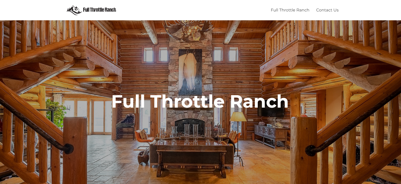 Full throttle ranch webpage